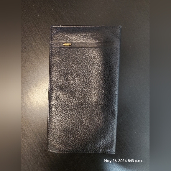 Black leather Lewa wallet - Picture 1 of 6